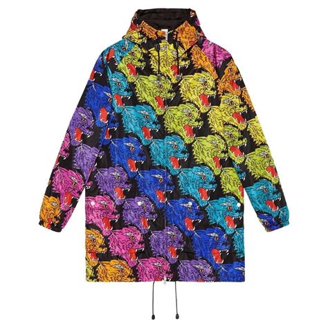 gucci panther face nylon jacket|Gucci Panther face nylon jacket .